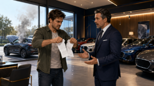 La resolución del contrato deshace la compraventa y obliga a restituir coche y precio.